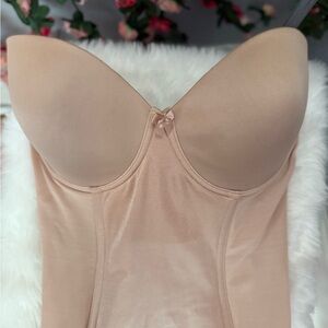 Luxe Nude Strapless Longline Bra